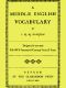 [Gutenberg 43737] • A Middle English Vocabulary, Designed for use with Sisam's Fourteenth Century Verse & Prose